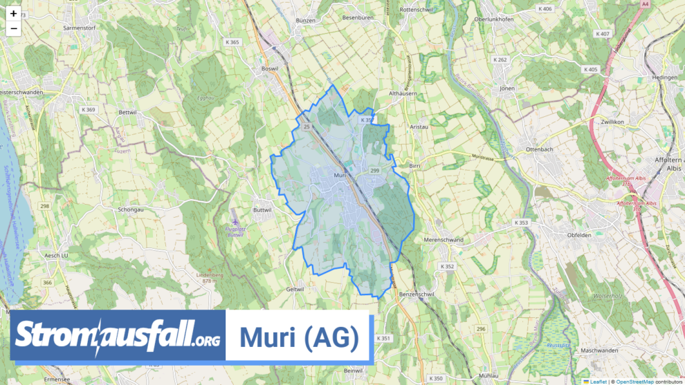 stromausfall ch gemeinde muri ag