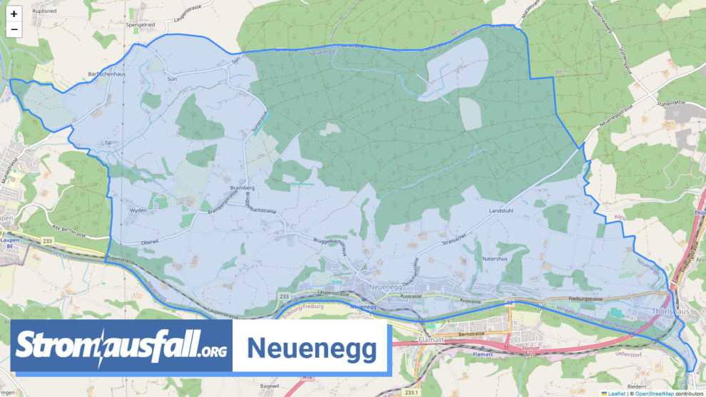 stromausfall ch gemeinde neuenegg