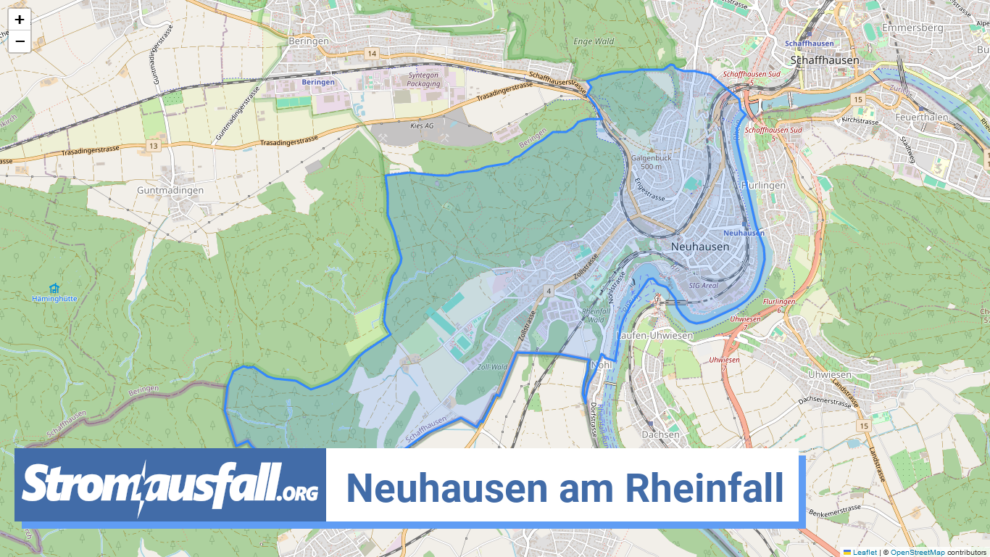 stromausfall ch gemeinde neuhausen am rheinfall