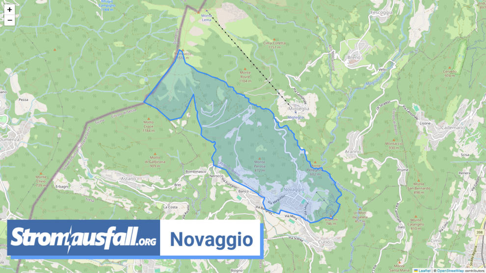 stromausfall ch gemeinde novaggio