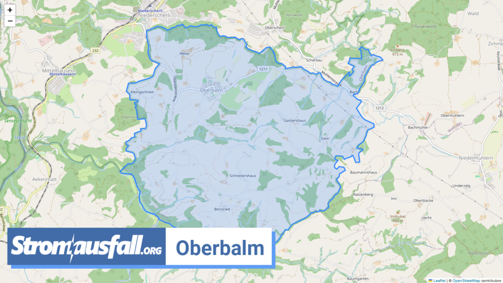 stromausfall ch gemeinde oberbalm