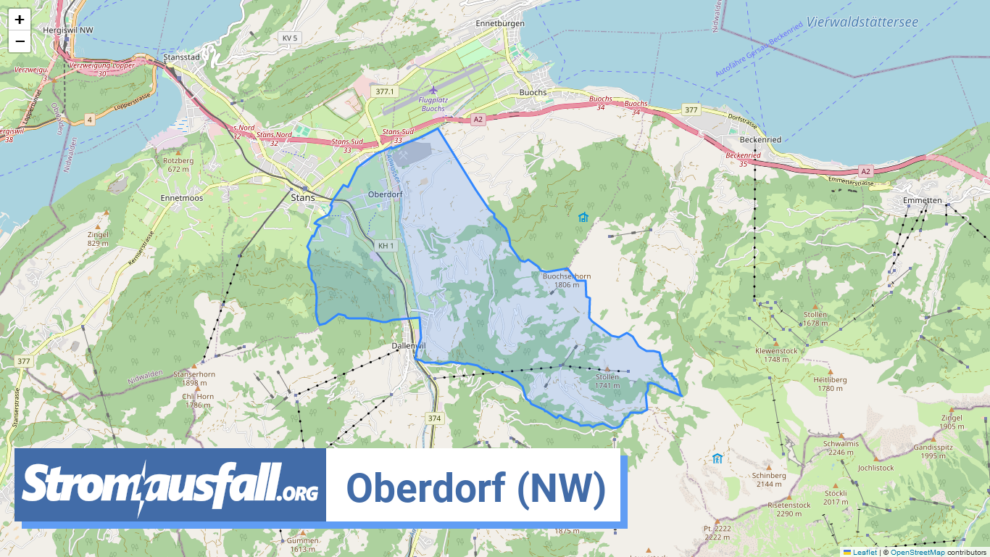 stromausfall ch gemeinde oberdorf nw