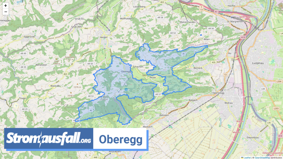 stromausfall ch gemeinde oberegg