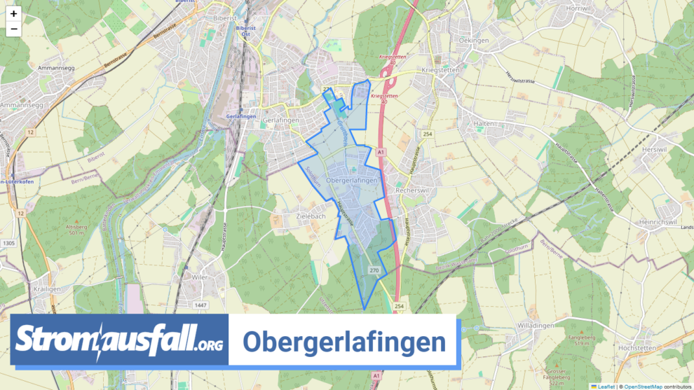 stromausfall ch gemeinde obergerlafingen