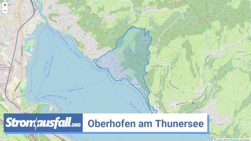 stromausfall ch gemeinde oberhofen am thunersee