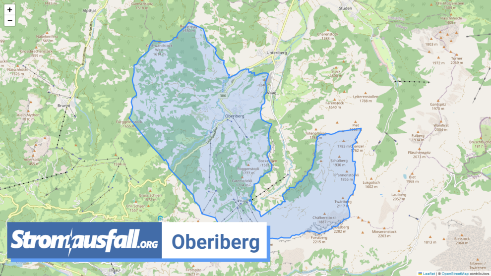 stromausfall ch gemeinde oberiberg