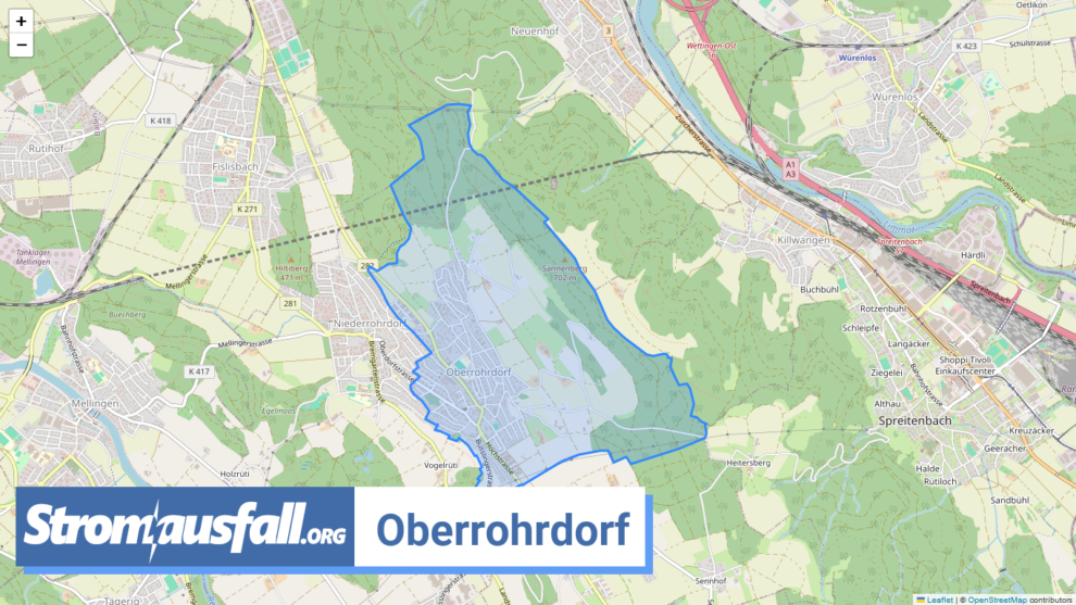 stromausfall ch gemeinde oberrohrdorf