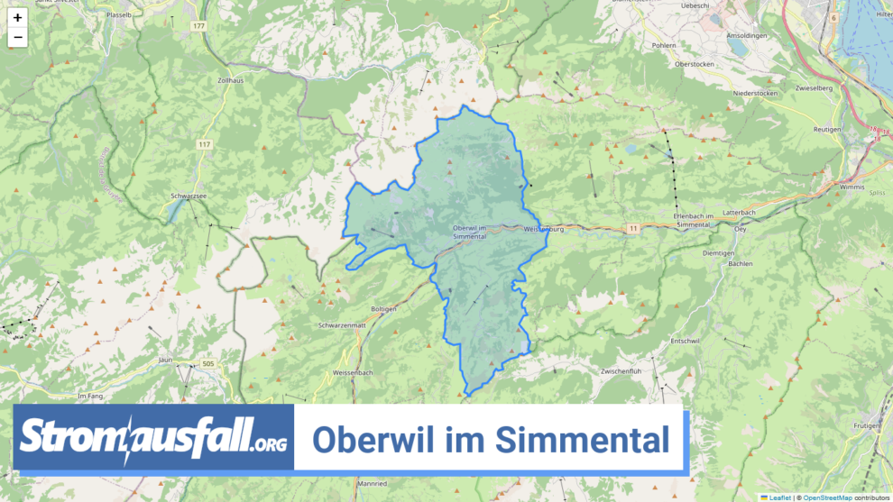 stromausfall ch gemeinde oberwil im simmental