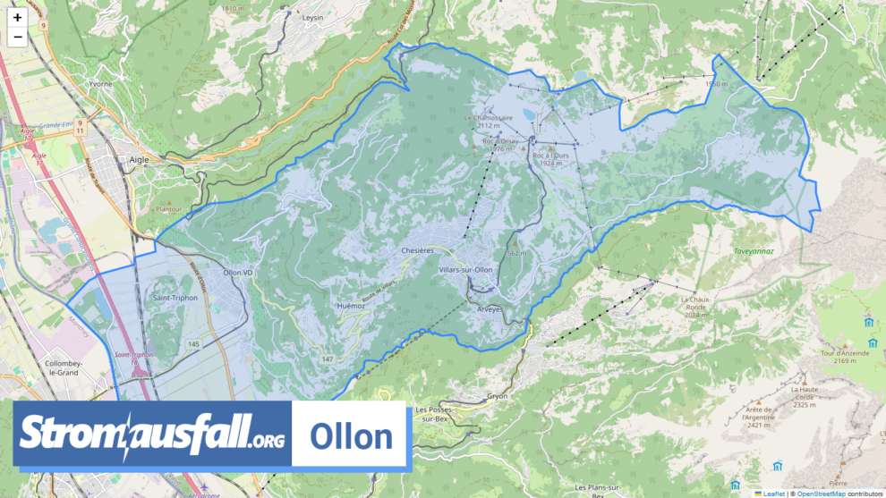 stromausfall ch gemeinde ollon