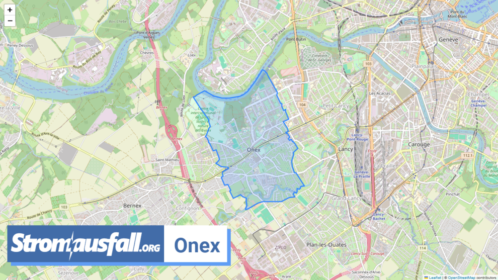 stromausfall ch gemeinde onex