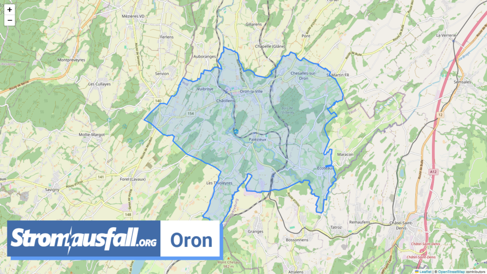 stromausfall ch gemeinde oron