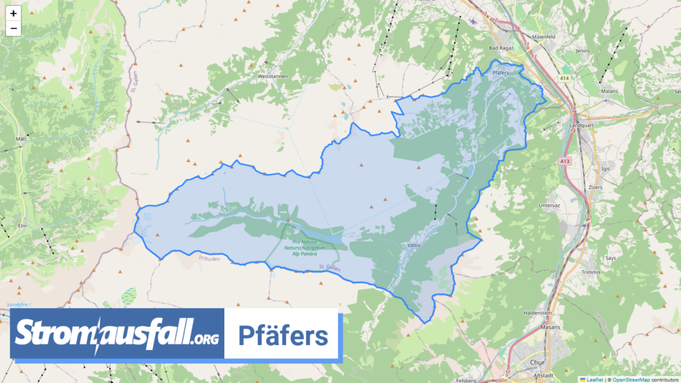 stromausfall ch gemeinde pfaefers