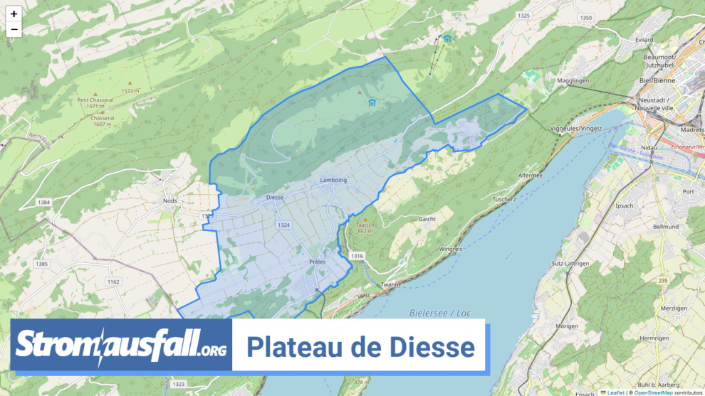 stromausfall ch gemeinde plateau de diesse