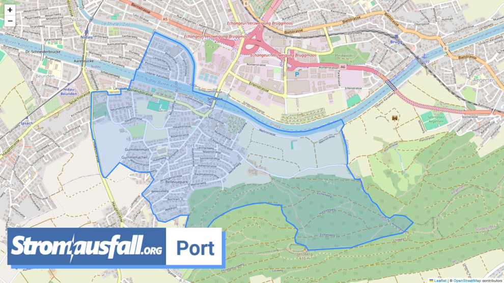 stromausfall ch gemeinde port