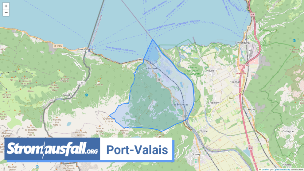 stromausfall ch gemeinde port valais