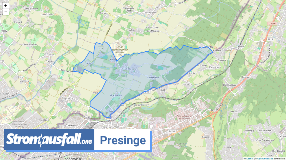 stromausfall ch gemeinde presinge