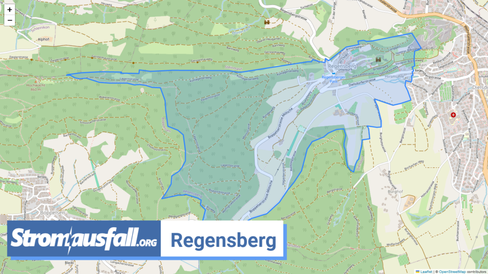 stromausfall ch gemeinde regensberg