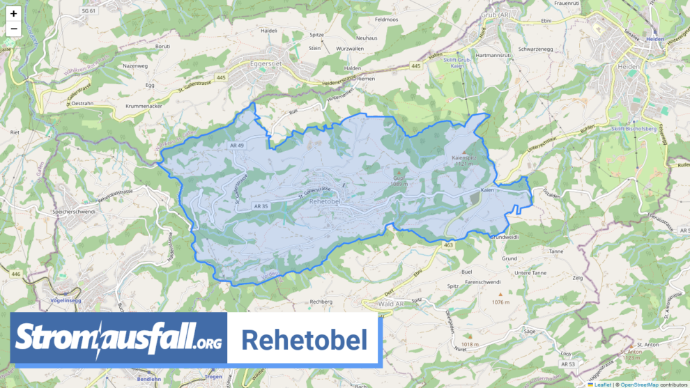 stromausfall ch gemeinde rehetobel