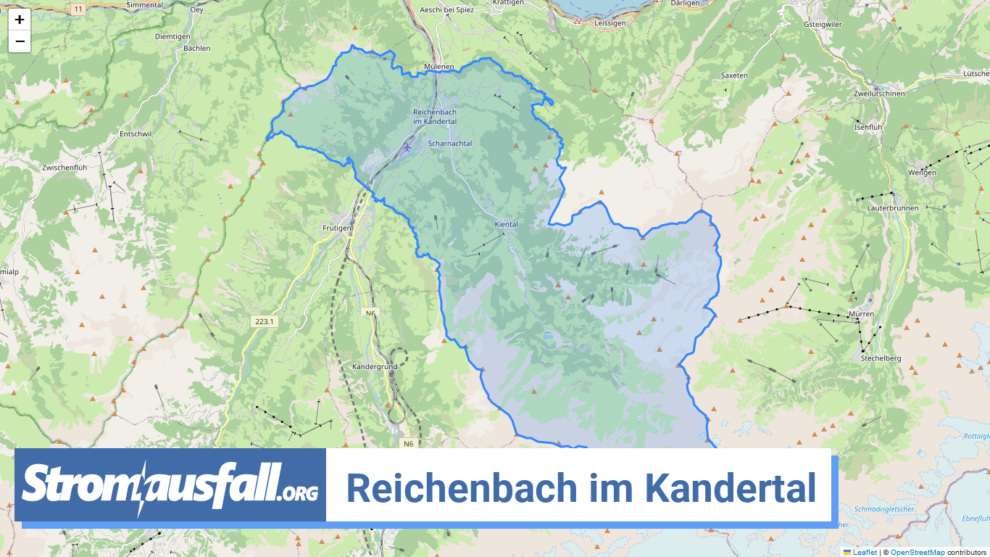 stromausfall ch gemeinde reichenbach im kandertal