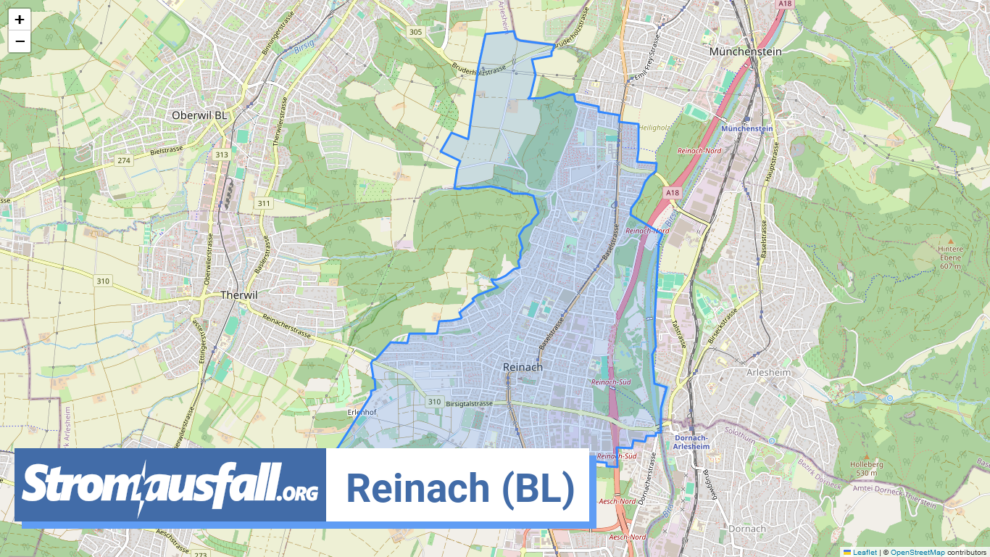 stromausfall ch gemeinde reinach bl