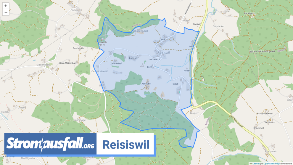 stromausfall ch gemeinde reisiswil