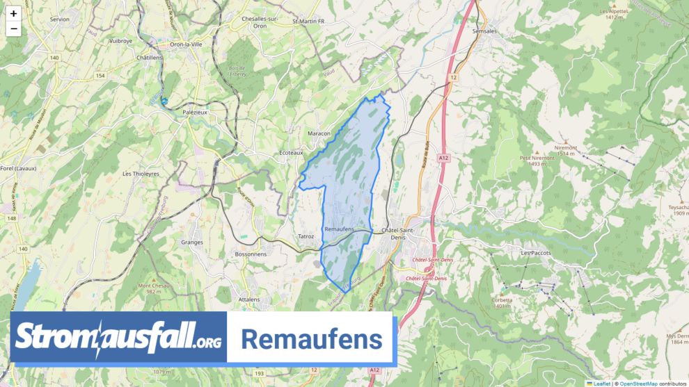 stromausfall ch gemeinde remaufens