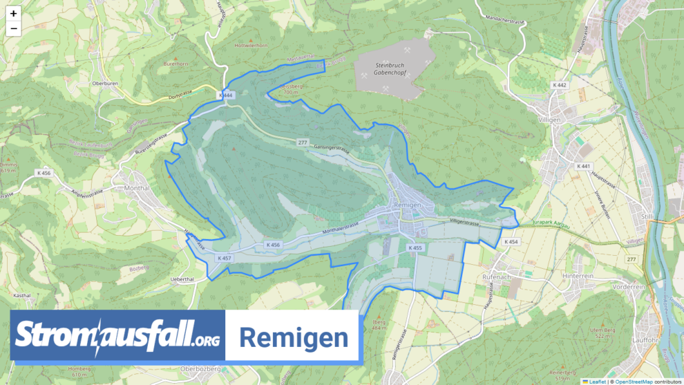 stromausfall ch gemeinde remigen