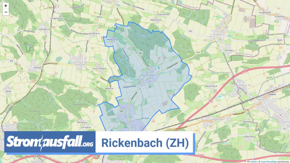 stromausfall ch gemeinde rickenbach zh