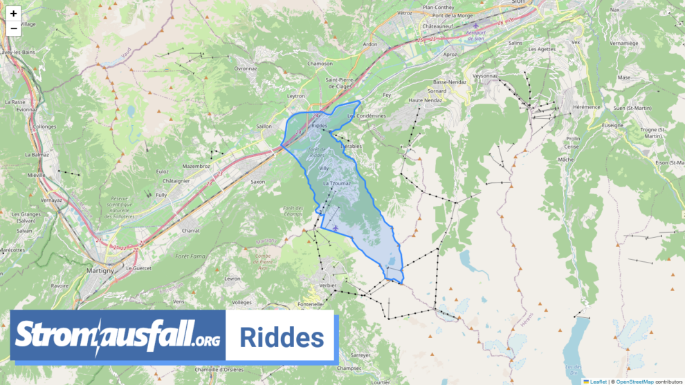 stromausfall ch gemeinde riddes