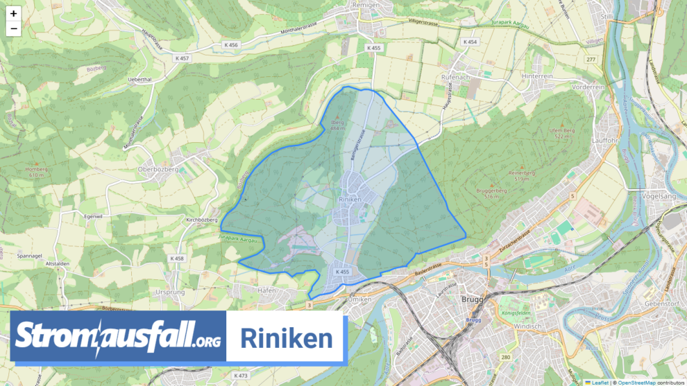 stromausfall ch gemeinde riniken