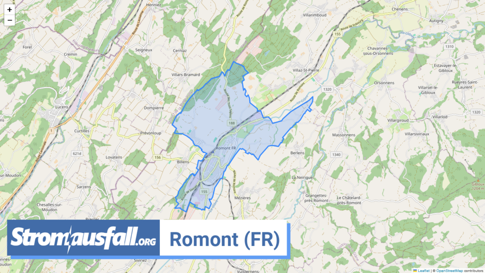 stromausfall ch gemeinde romont fr