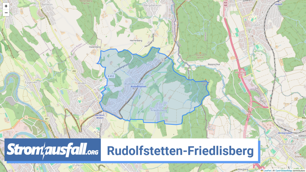 stromausfall ch gemeinde rudolfstetten friedlisberg