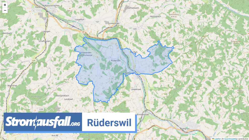 stromausfall ch gemeinde ruederswil