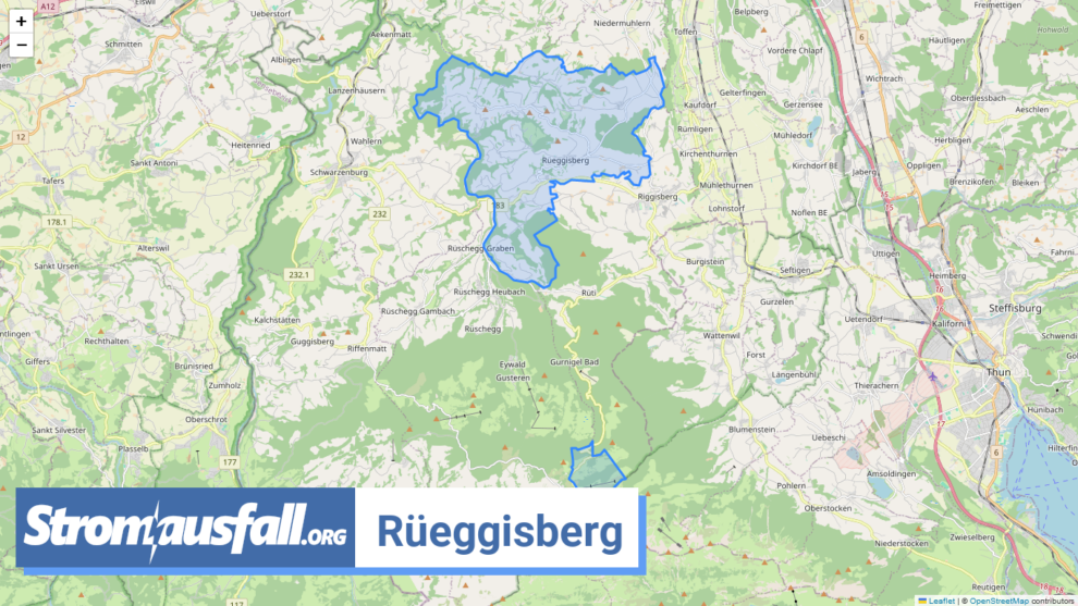 stromausfall ch gemeinde rueeggisberg