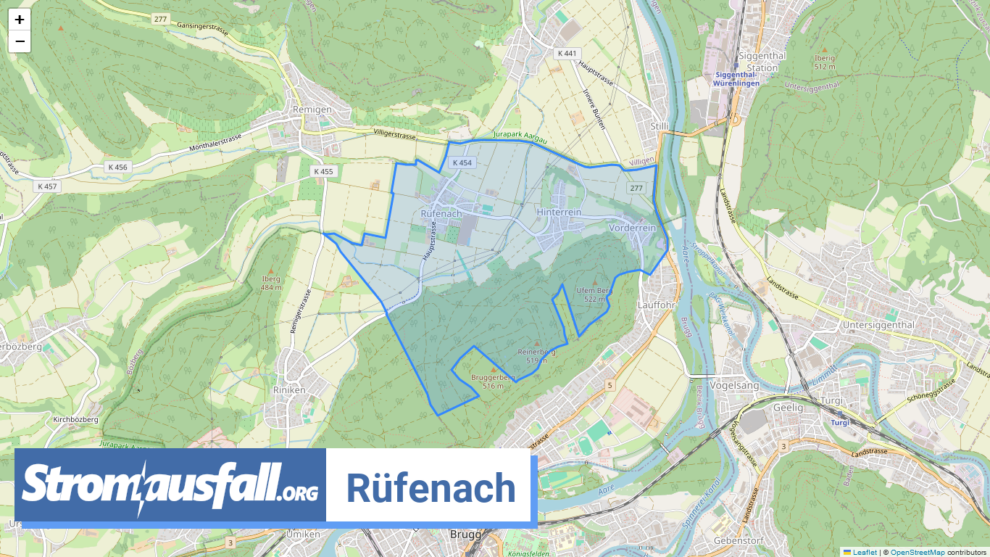 stromausfall ch gemeinde ruefenach