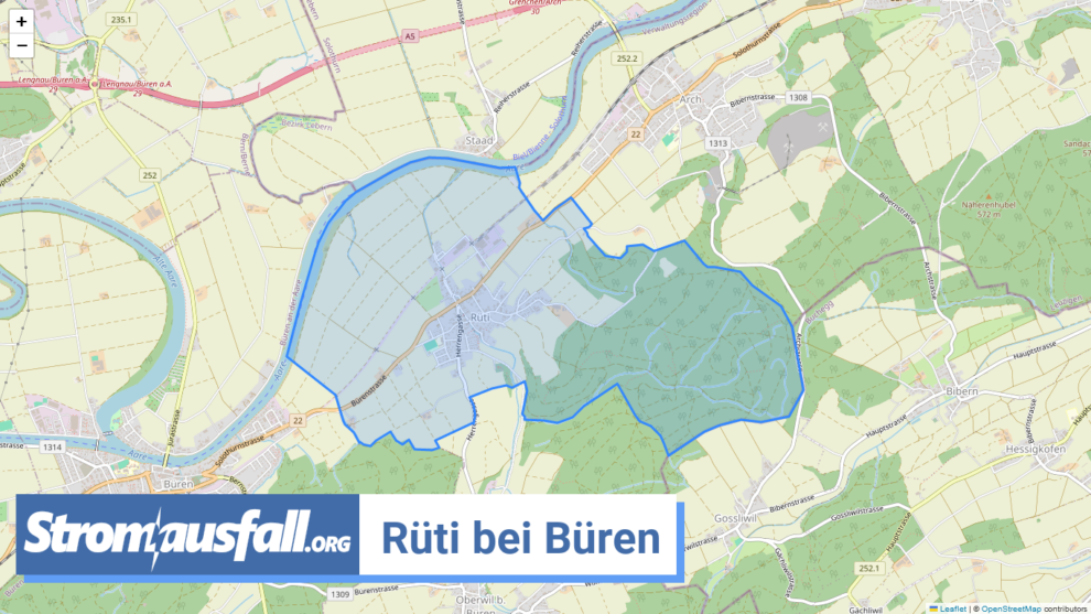 stromausfall ch gemeinde rueti bei bueren