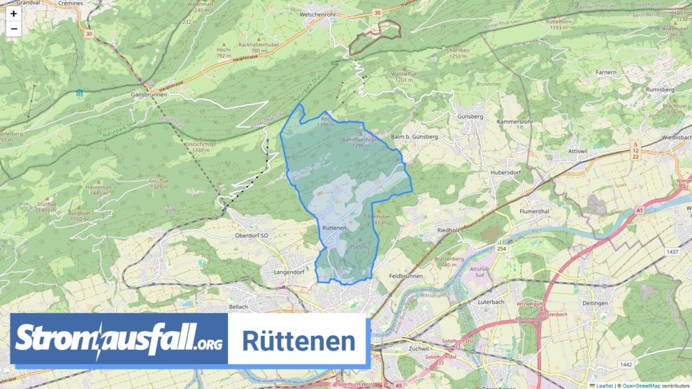 stromausfall ch gemeinde ruettenen