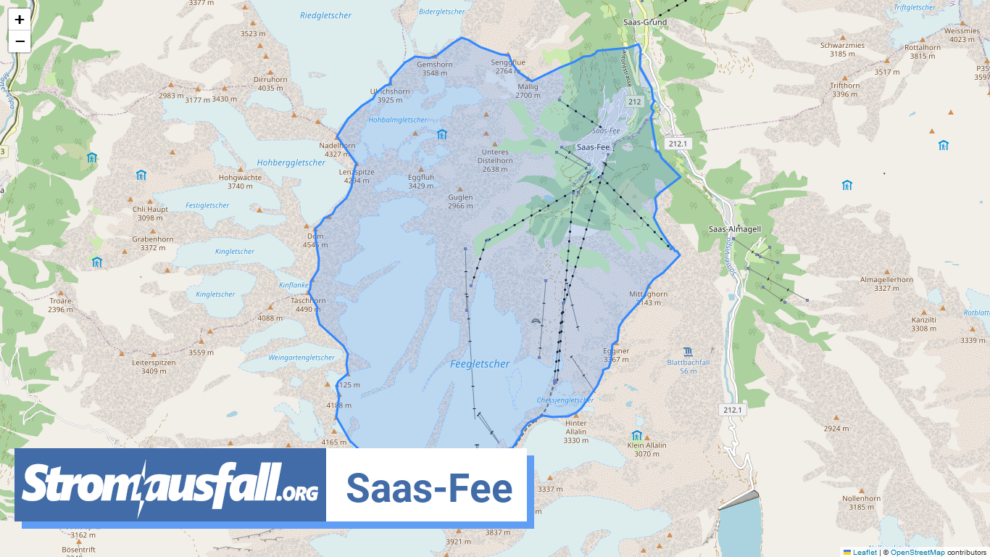 stromausfall ch gemeinde saas fee
