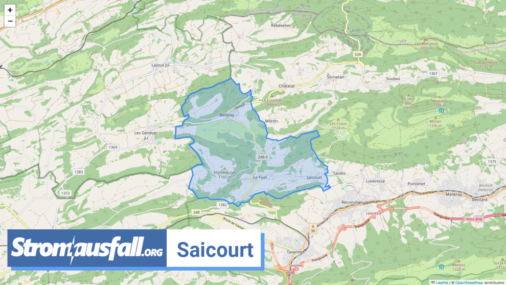 stromausfall ch gemeinde saicourt