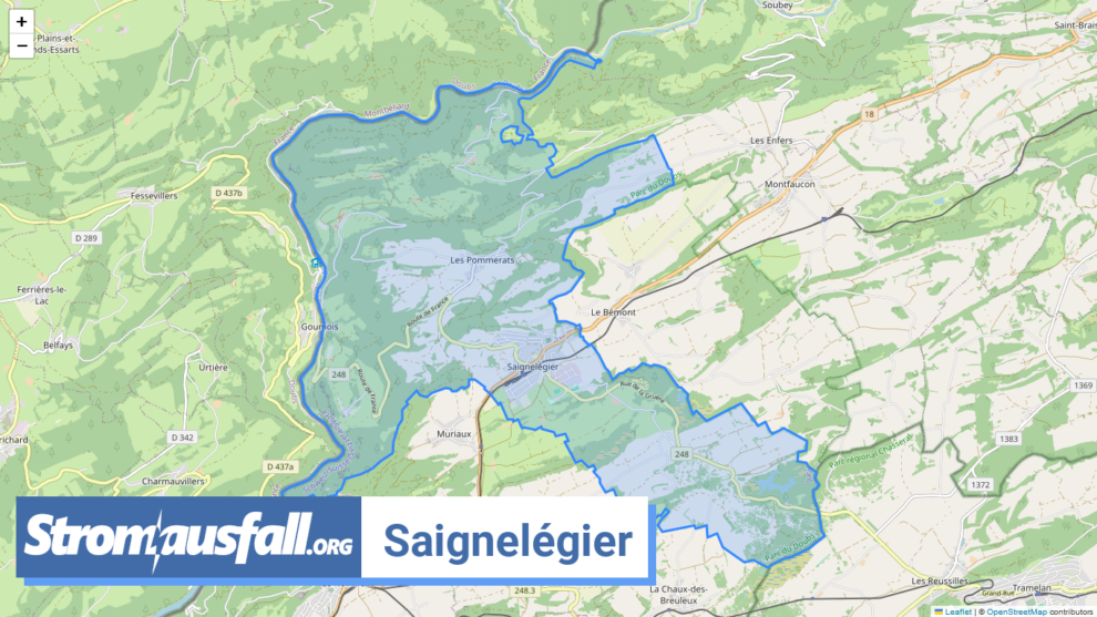 stromausfall ch gemeinde saignelegier