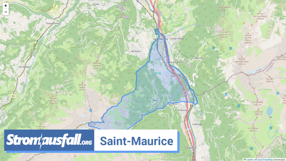 stromausfall ch gemeinde saint maurice