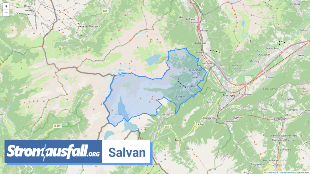 stromausfall ch gemeinde salvan