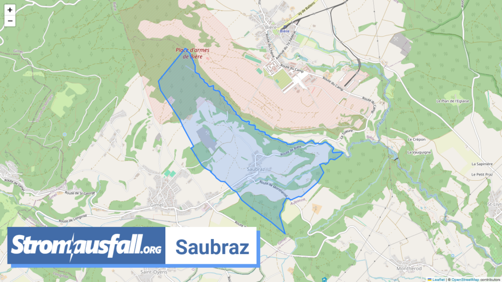 stromausfall ch gemeinde saubraz