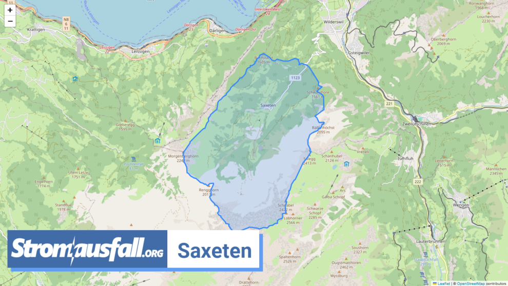 stromausfall ch gemeinde saxeten