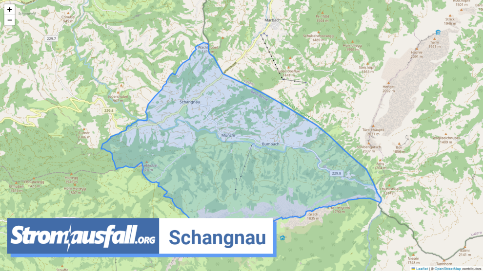 stromausfall ch gemeinde schangnau