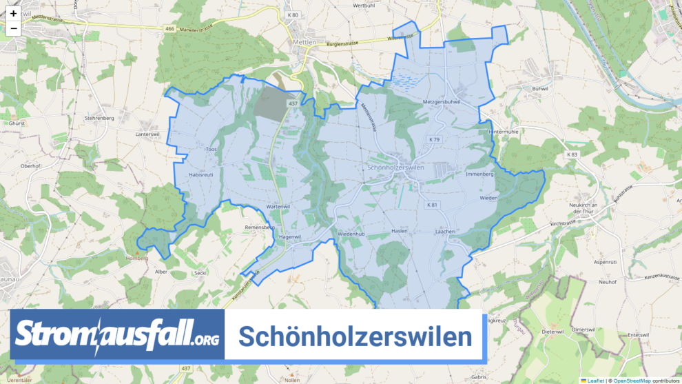 stromausfall ch gemeinde schoenholzerswilen