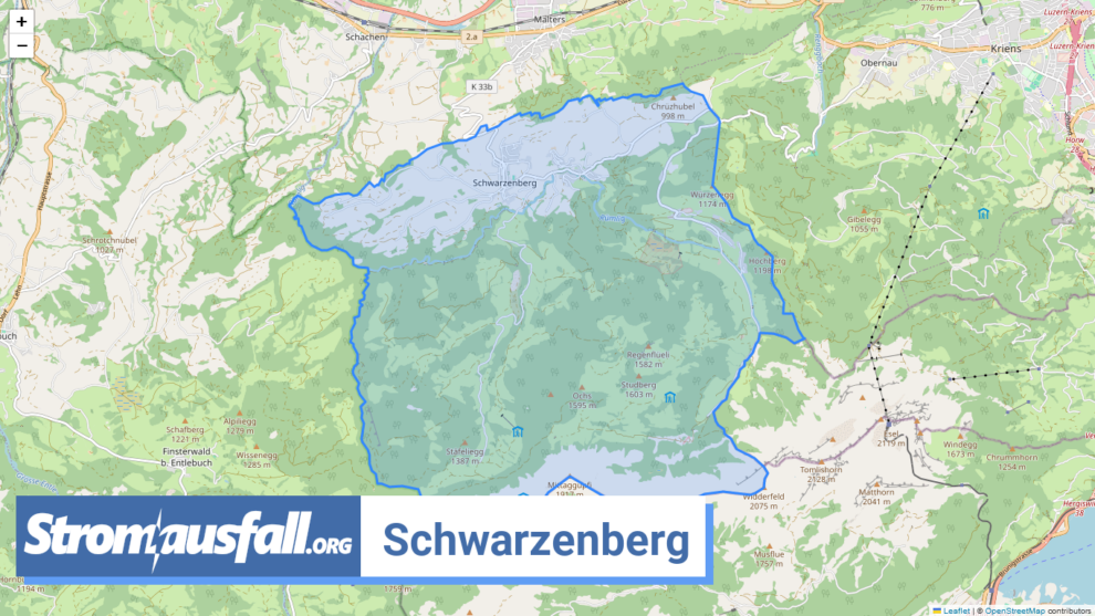 stromausfall ch gemeinde schwarzenberg