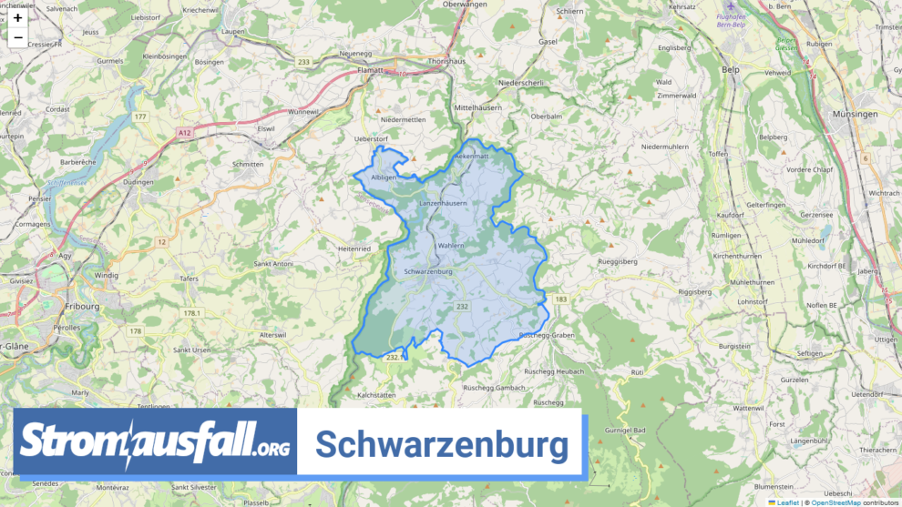 stromausfall ch gemeinde schwarzenburg