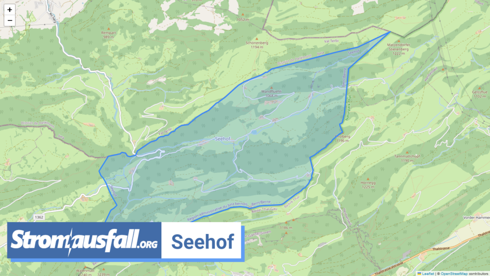 stromausfall ch gemeinde seehof