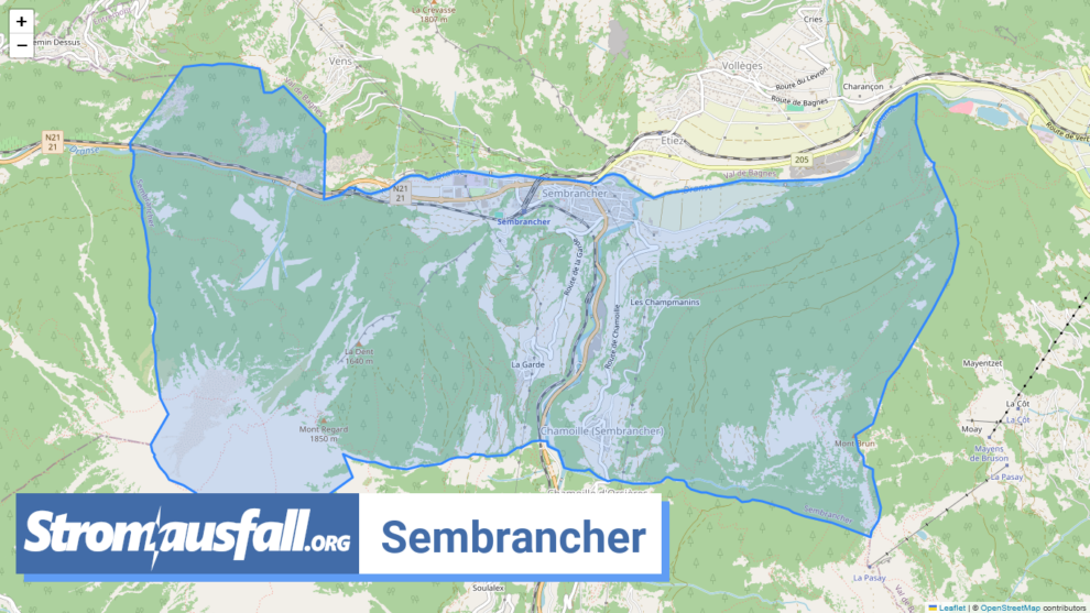 stromausfall ch gemeinde sembrancher